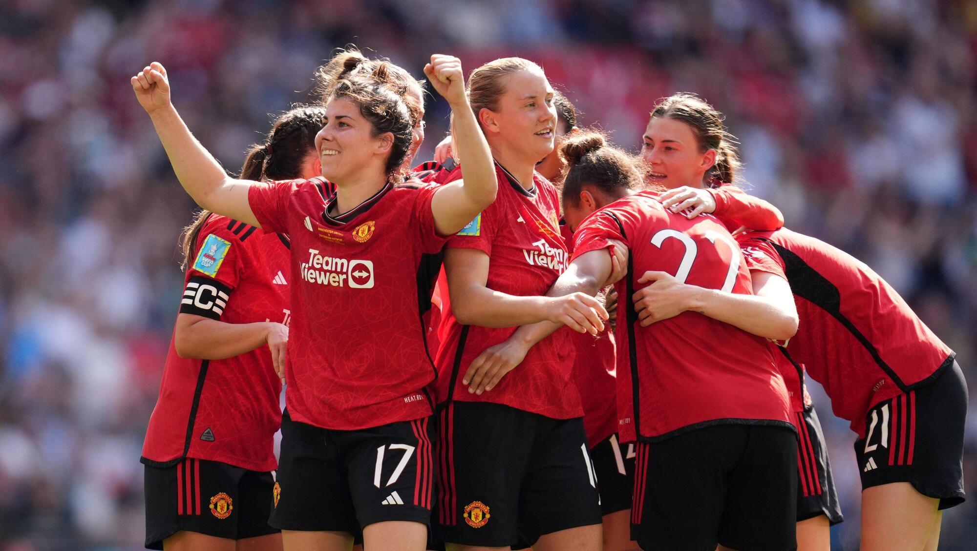 Man Utd thrash Spurs to win Women's FA Cup for first time