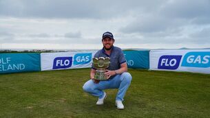 <p>SWEET SUCCESS: Matt McClean was crowned Flogas Irish Men's Amateur Open Champion at County Sligo Golf Club. Pic: Fran Caffrey, Golffile. </p>