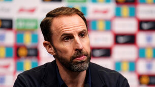 <p>Gareth Southgate insists his focus remains on England ahead of this summer’s Euros (James Manning/PA)</p>