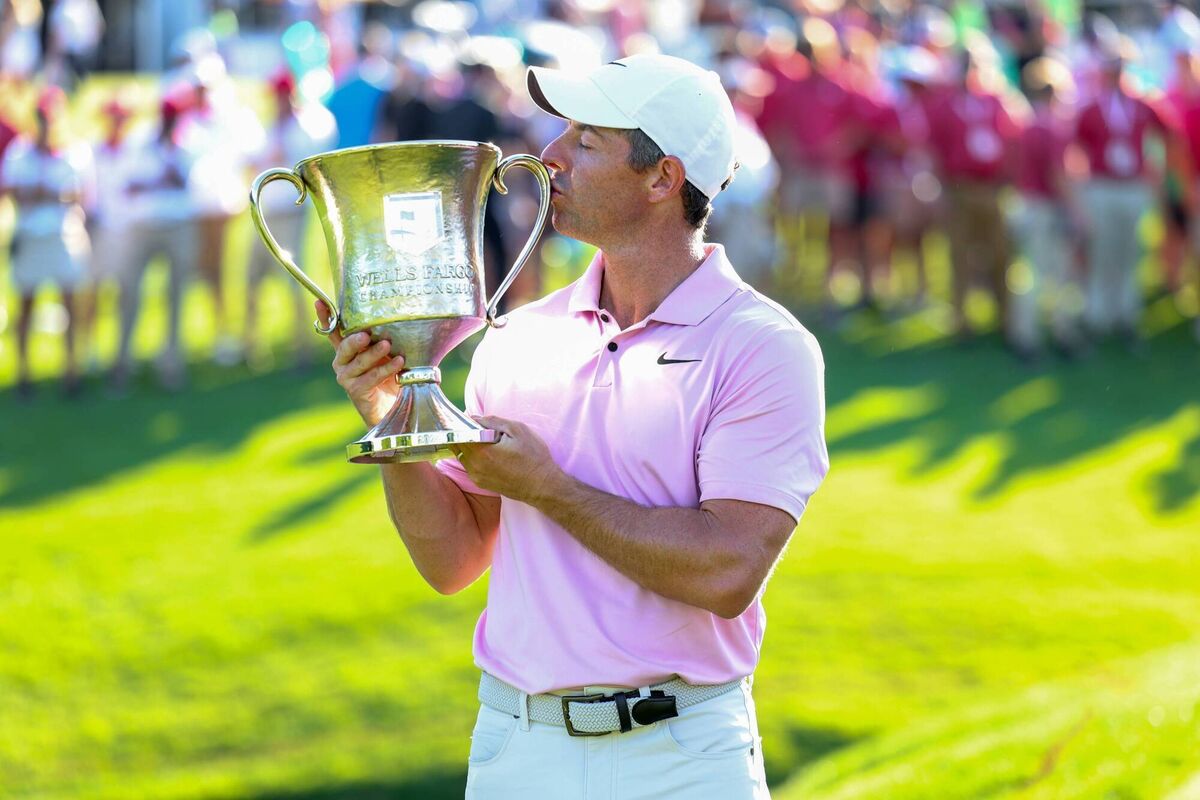 IN THE GROOVE: 'My golf swing feels a lot more comfortable than it has been.'