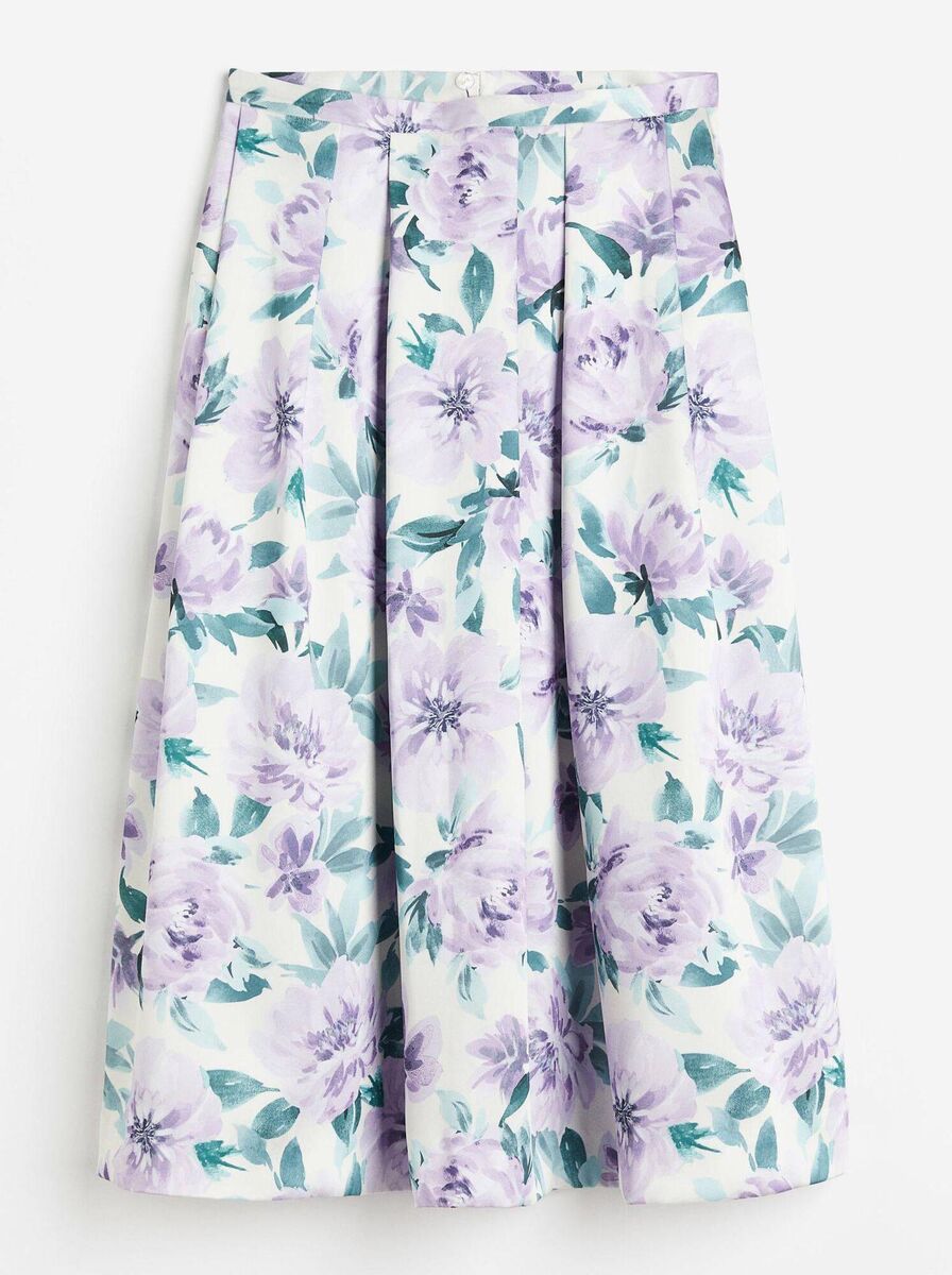 Floral A-Line Full Skirt, €49.99, H&amp;M