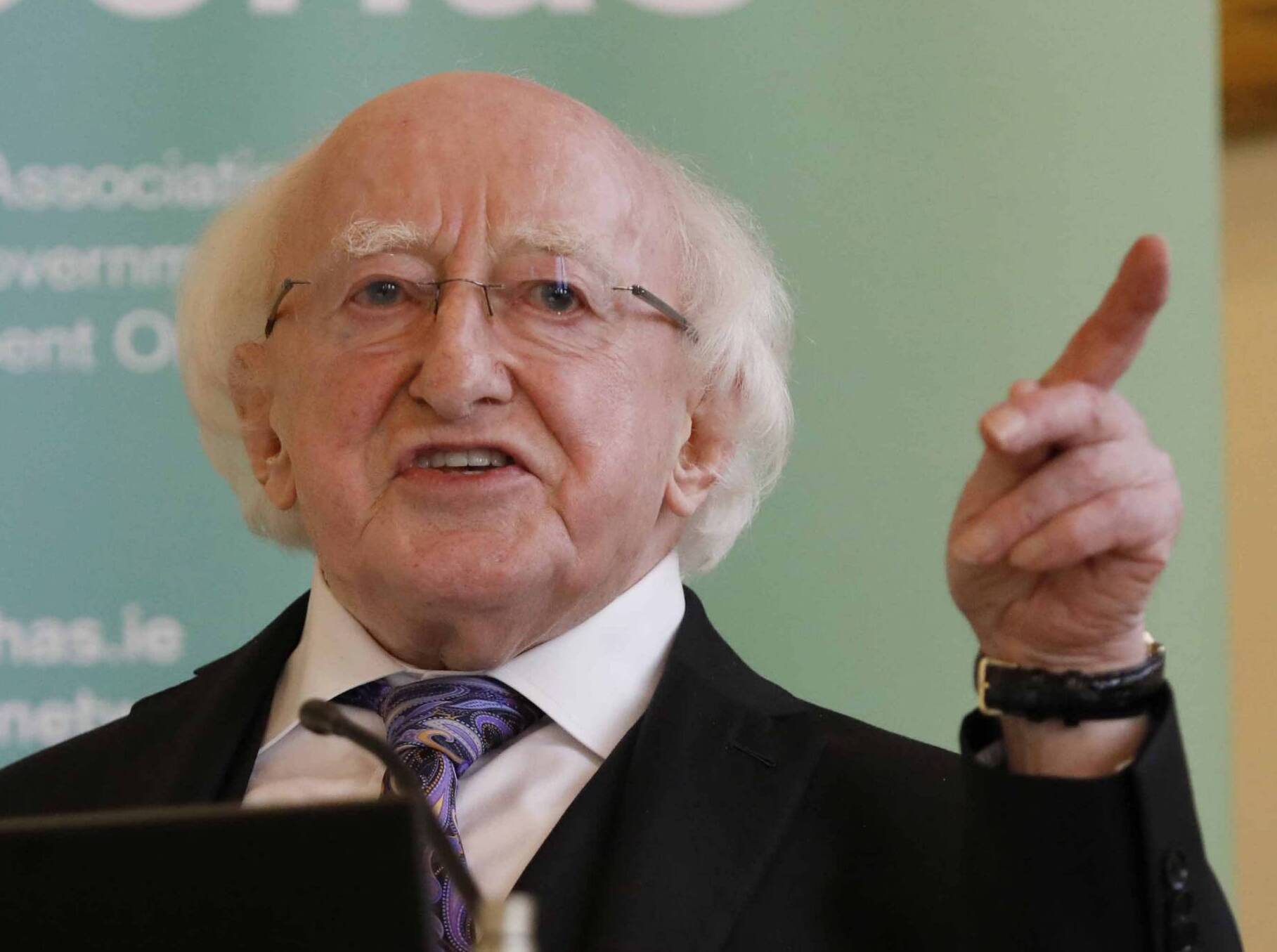 President Michael D Higgins has condemned attacks on aid convoys bringing vital aid to the people of Gaza.