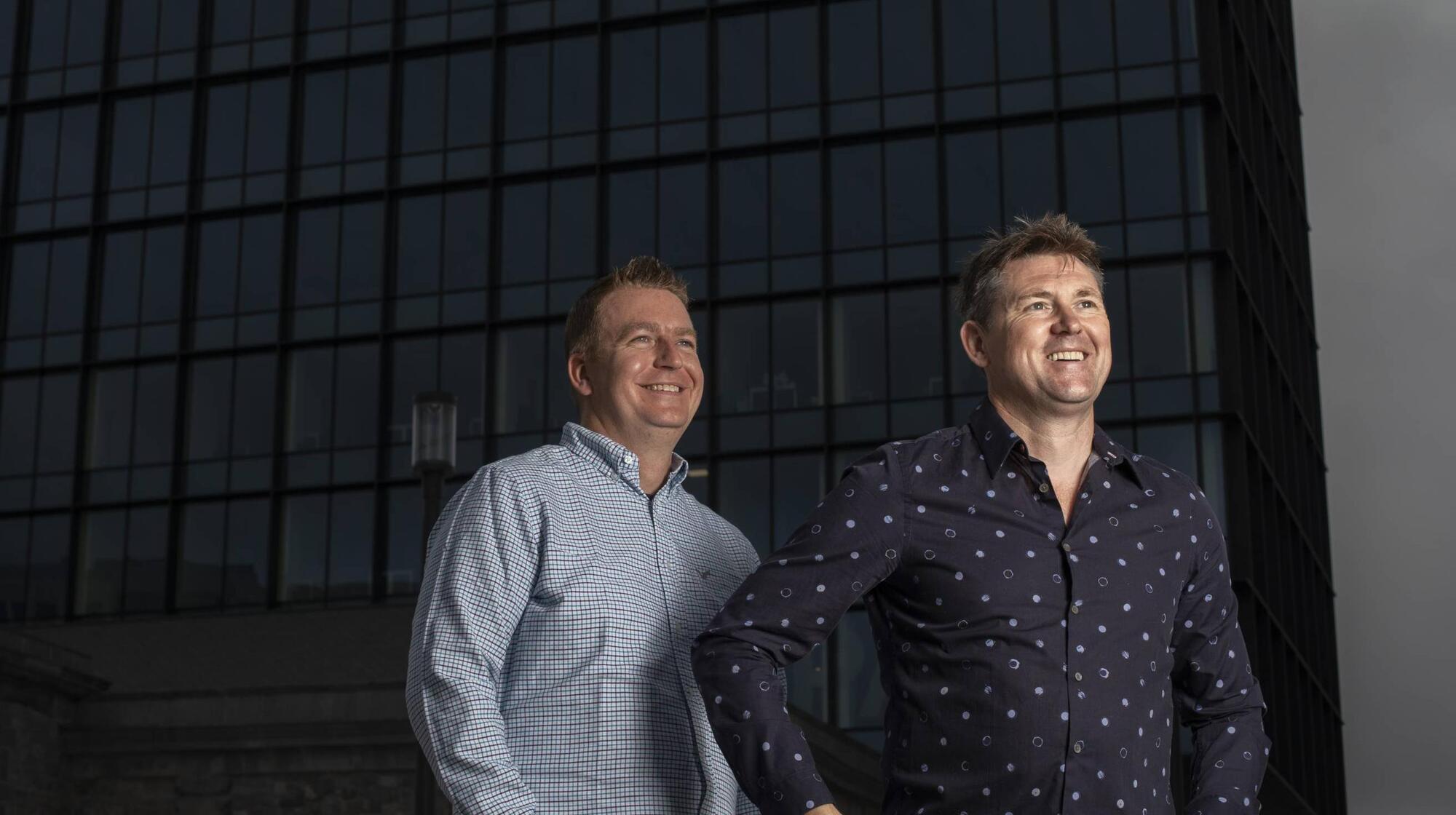 John Goulding, CEO & Joe Lennon, CTO of Workvivo Picture Clare Keogh