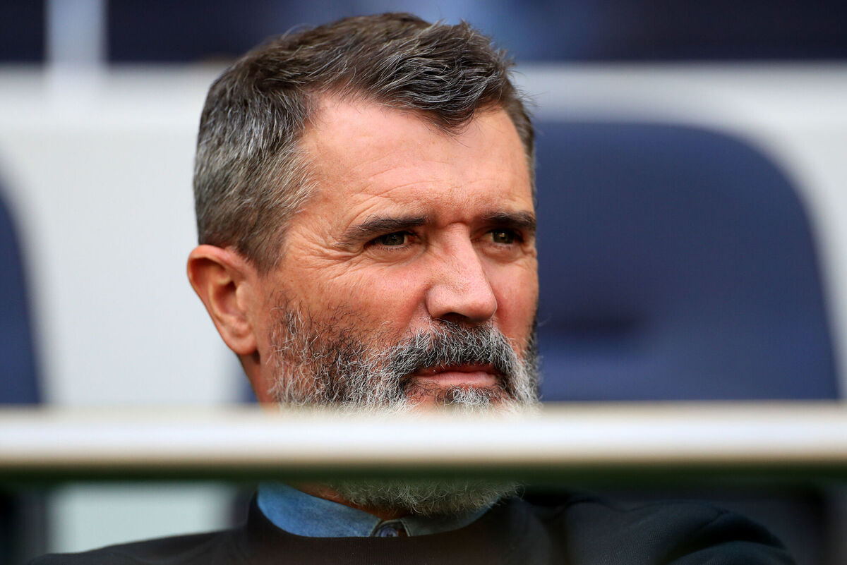 Roy Keane watches the action during the NFL International match at Tottenham Hotspur Stadium. Photo credit: Bradley Collyer/PA Wire.