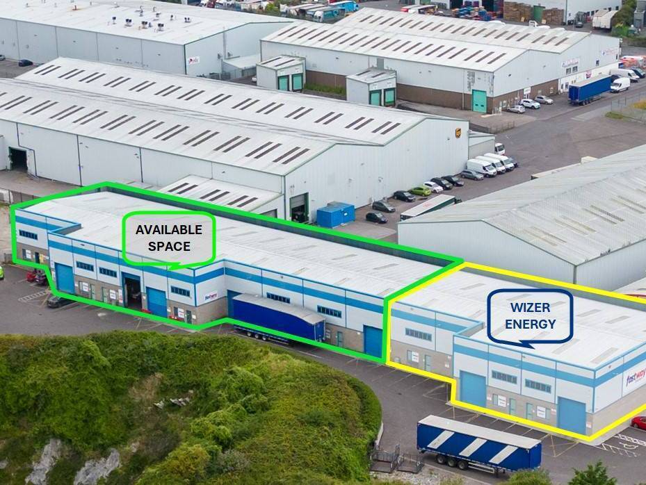 Solar system finds off-grid earth in business park’s Wizer move