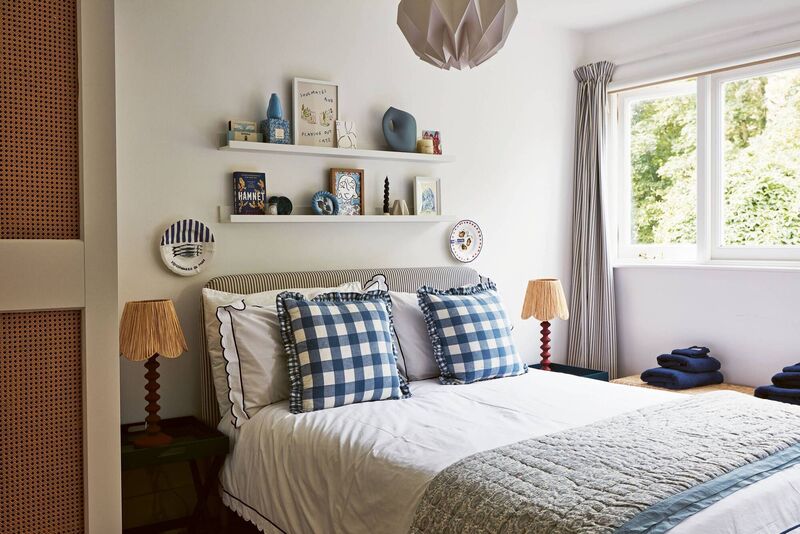 A guest bedroom in Katherine's home. 
