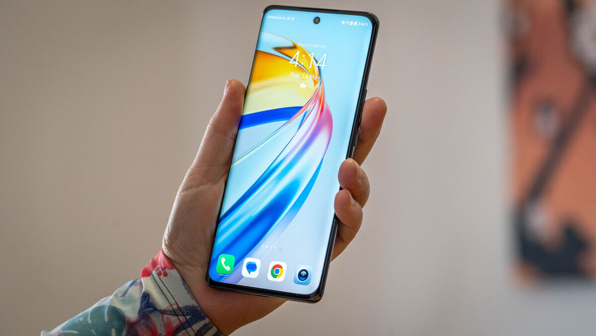 The Magic 6 Lite comes with Honor's MagicOS 7.2 on Android 13. Picture: Noel Campion.