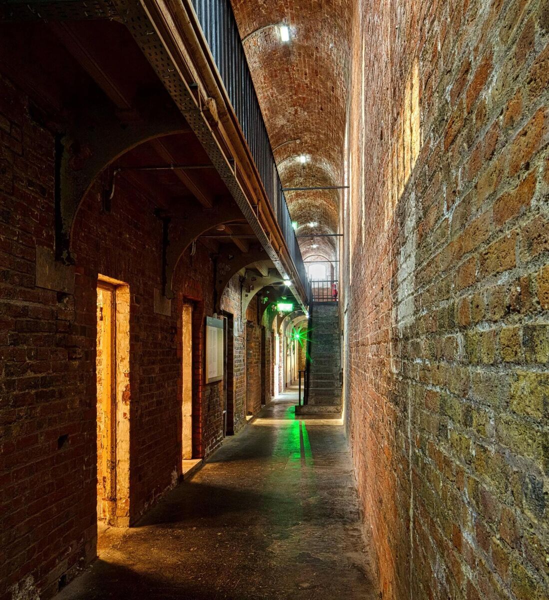 An 1850s punishment block at Spike Island. Picture: Simon Hill