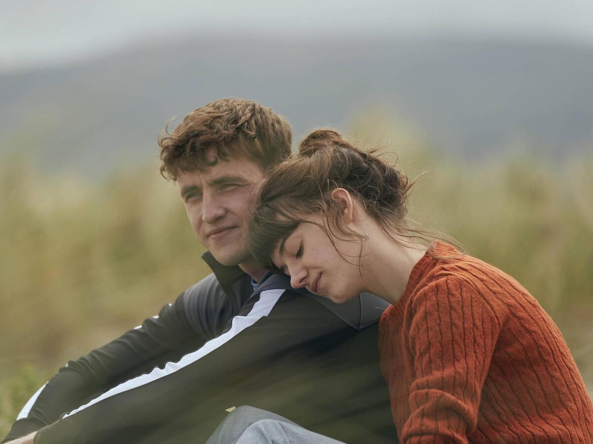 Paul Mescal and Daisy Edgar Jones in Normal People.