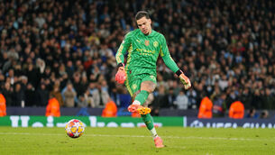 <p>Manchester City goalkeeper Ederson will miss the rest of the season (Mike Egerton/PA)</p>