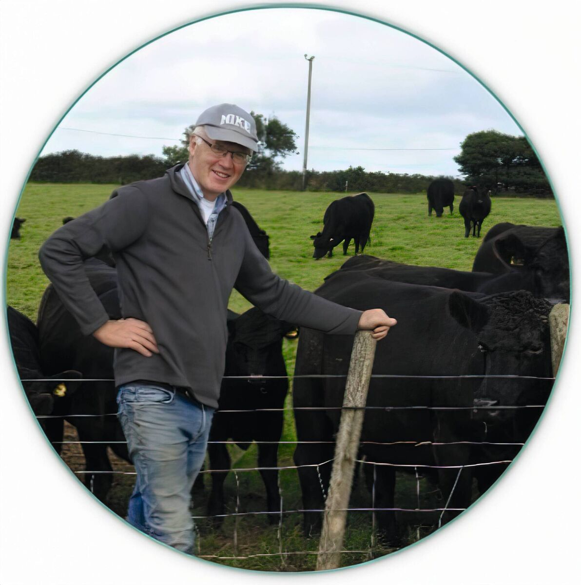 Neilie Hurley, a farmer who is actively protecting the environment on his farm in Co Cork. 