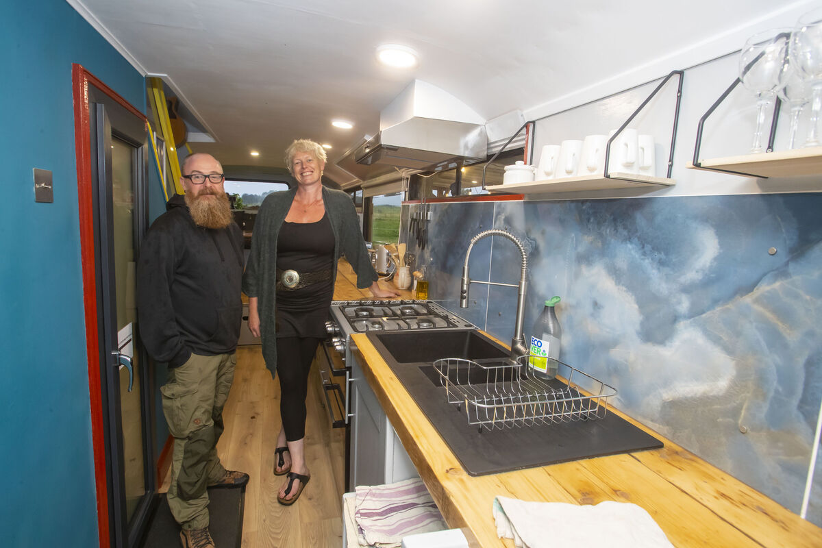 Peddling a bus? Ellie and Mark have cooked up ambitious travel plans