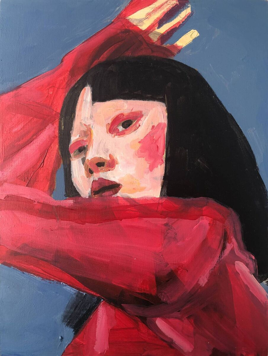 A piece by Mags Geaney in the Lavit exhibition.  A piece by Mags Geaney in the Lavit exhibition.