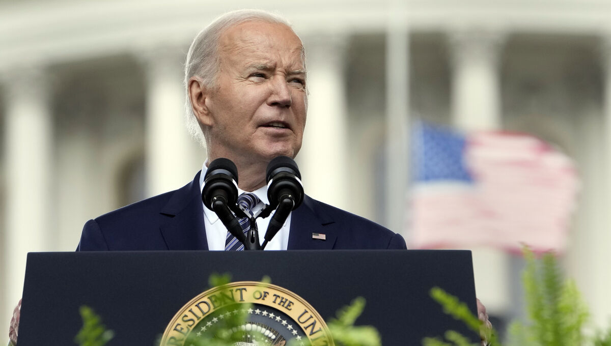 US president Joe Biden is trailing in the polls despite millions of dollars of promotional expenditure. Picture: Susan Walsh/AP Photo US president Joe Biden is trailing in the polls despite millions of dollars of promotional expenditure. Picture: Susan Walsh/AP Photo