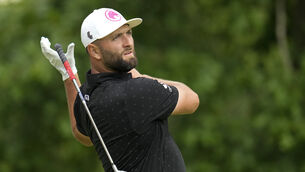 Jon Rahm was among the star names to miss the cut in the US PGA Championship (Jeff Roberson/AP)