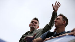 <p>Ipswich Town manager Kieran McKenna during an open-top bus parade in Ipswich to celebrate promotion to the Premier League. Picture: Chris Radburn/PA Wire.</p>