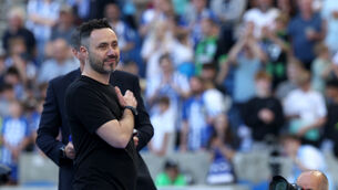 <p>LOYAL TO VALUES: De Zerbi’s departure was harmonious, although the manager confirmed he was leaving because he and Tony Bloom had failed to reach agreement on footballing matters while insisting he has not received offers from any other club.</p>