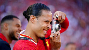 Virgil van Dijk joined Liverpool in 2018 (Peter Byrne/PA)