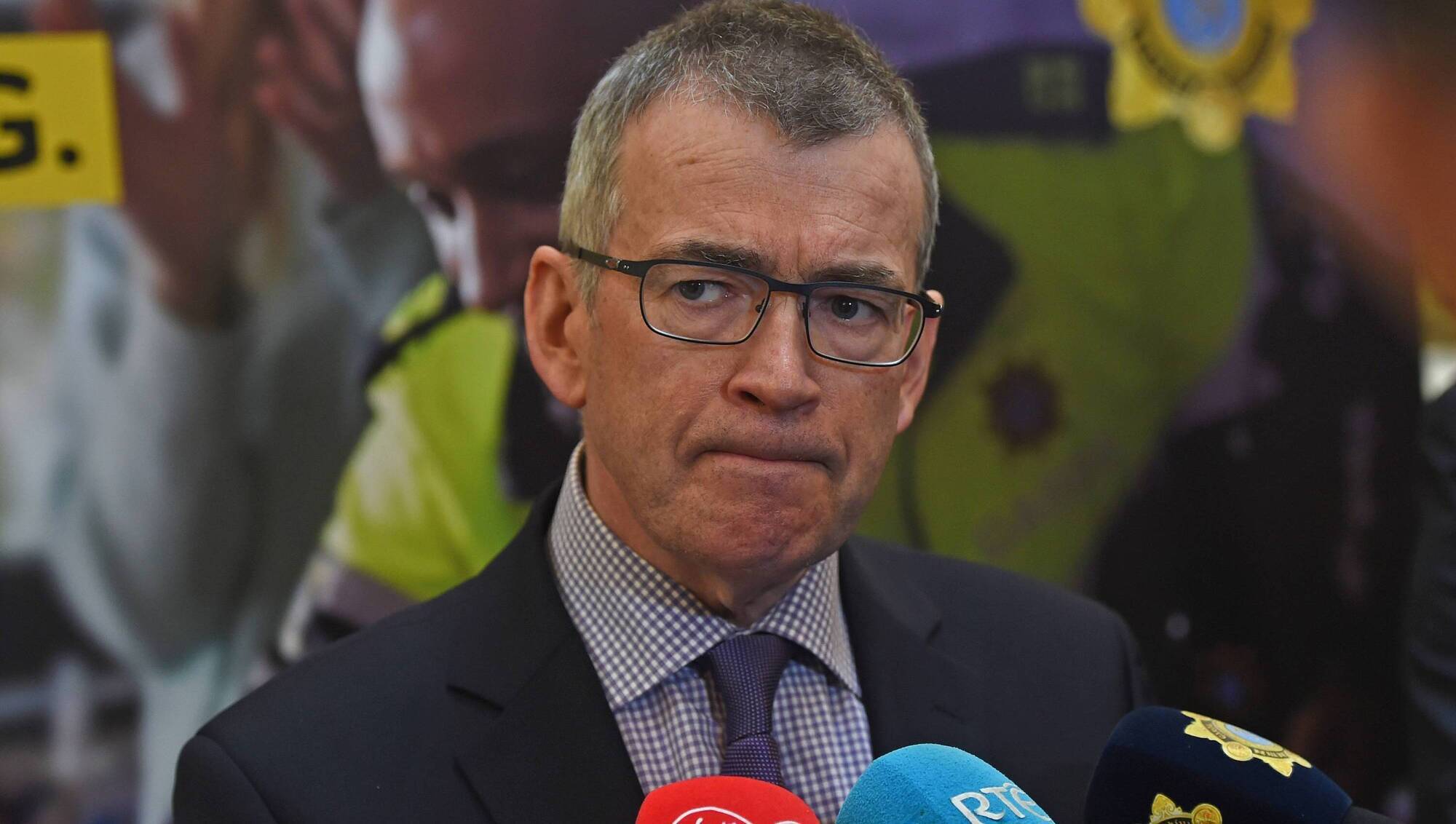Garda Commissioner Drew Harris: Garda HQ confirmed he was a signatory to the statement issued by the European Police Chiefs. Picture: Conor McKeown 