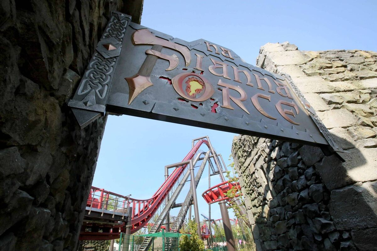 Emerald Park opens its first fully themed and immersive land, Tír Na nÓg, home to ‘Na Fianna Force’. Picture: Mark Stedman