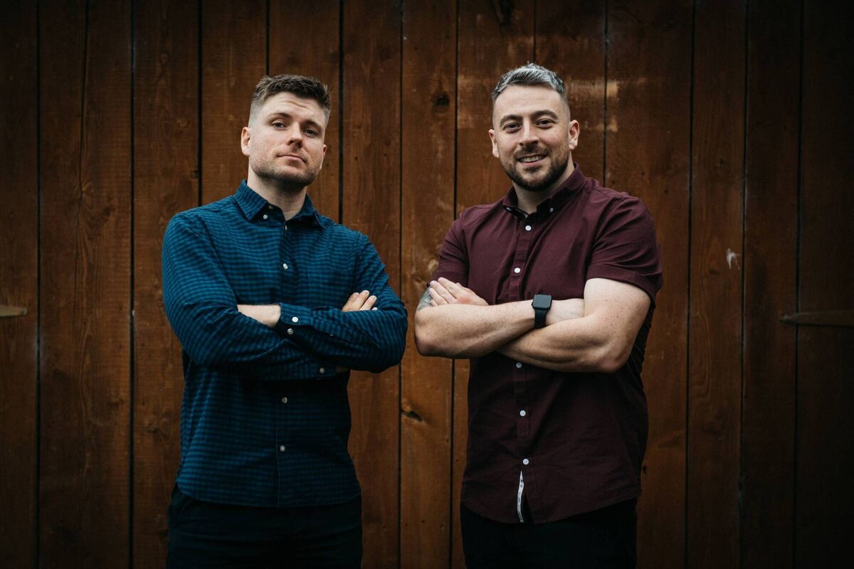 The 2 Johnnies. Picture: Ruth Medjber