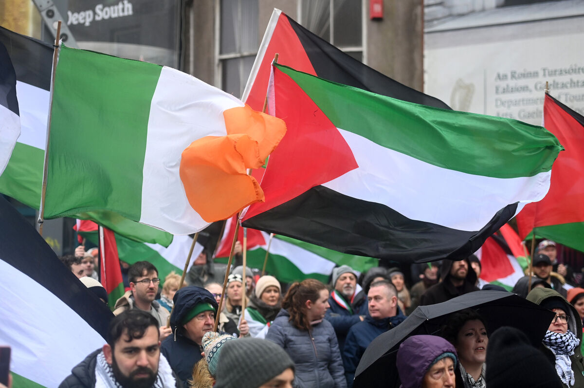 Taoiseach Simon Harris said that Ireland will take the necessary national steps to recognise Palestine. Picture: Larry Cummins