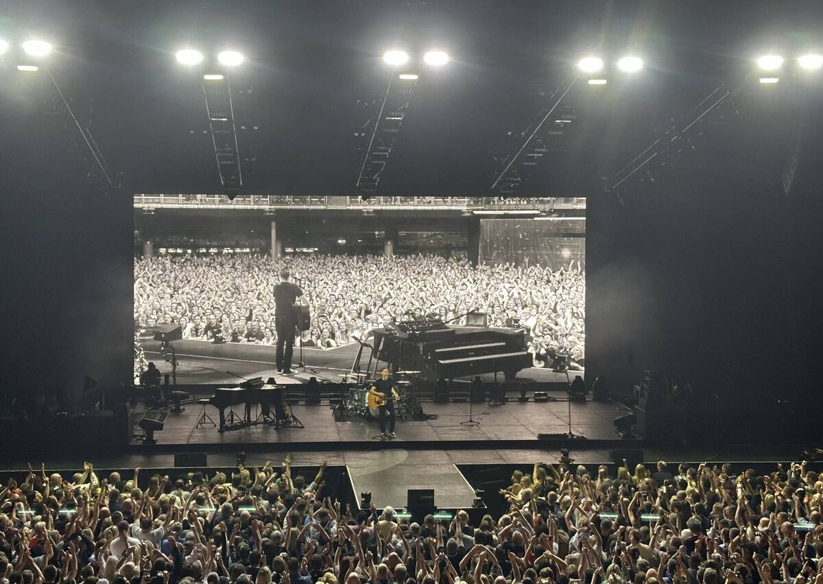 Bryan Adams at 3Arena, Dublin. Bryan Adams at 3Arena, Dublin.