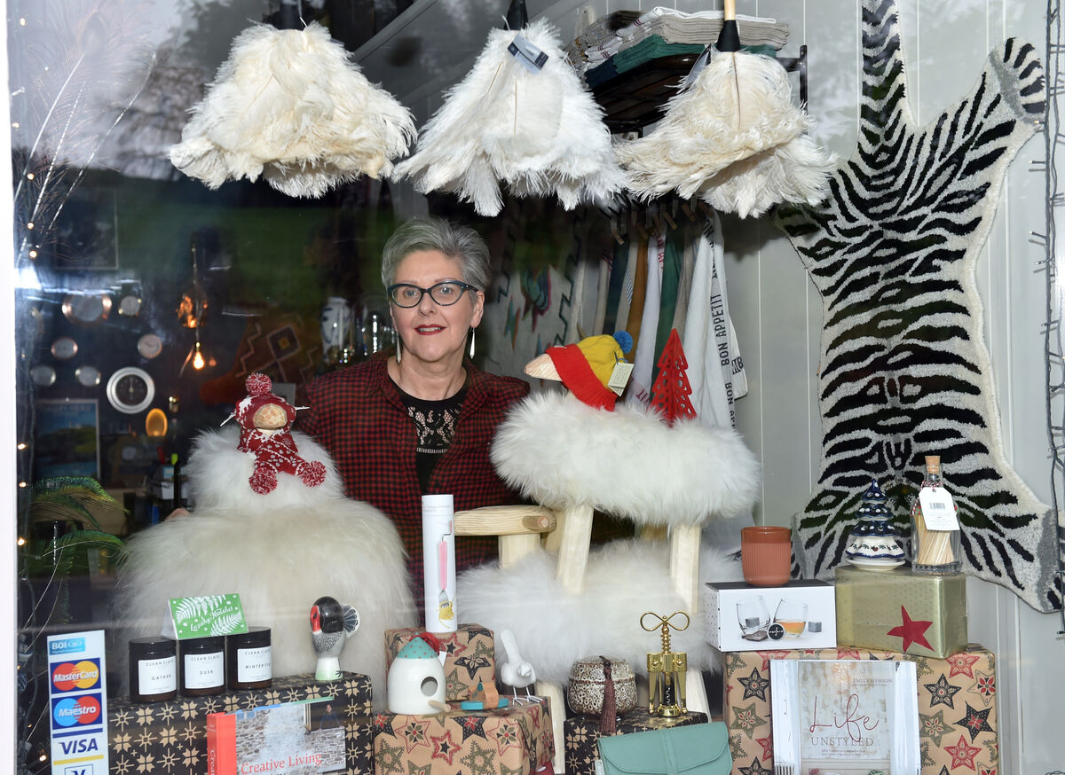  Buy now? Just 215 days to Christmas 2024. Claire Graham with the Christmas window at The Old Mill Stores, in 2018 Picture: Eddie O'Hare