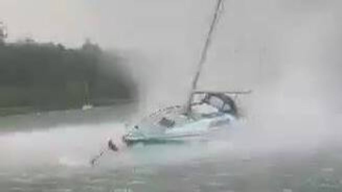 Watch: A man living on a houseboat in Cork described seeing a tornado on Tuesday afternoon - Vimarsana News