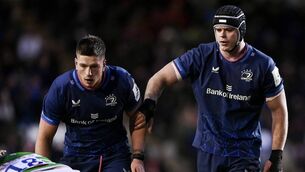 <p>MAJOR PLUS: Joe McCarthy and James Ryan were the starting combination away to La Rochelle on the opening day of the pool stages last December and again when the four-time winners accounted for Leicester Tigers in Welford Road the following month. Pic: Harry Murphy/Sportsfile</p>