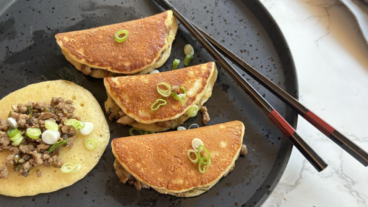 How to make Colm O'Gorman's very tasty Stuffed Sichuan Eggy Pancakes - Vimarsana News