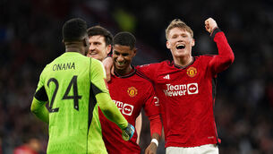 Andre Onana is certain Marcus Rashford will return to his best for Manchester United (Martin Rickett/PA)