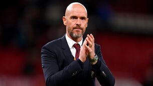 <p>END OF THE ROAD: Manchester United manager Erik ten Hag. </p>