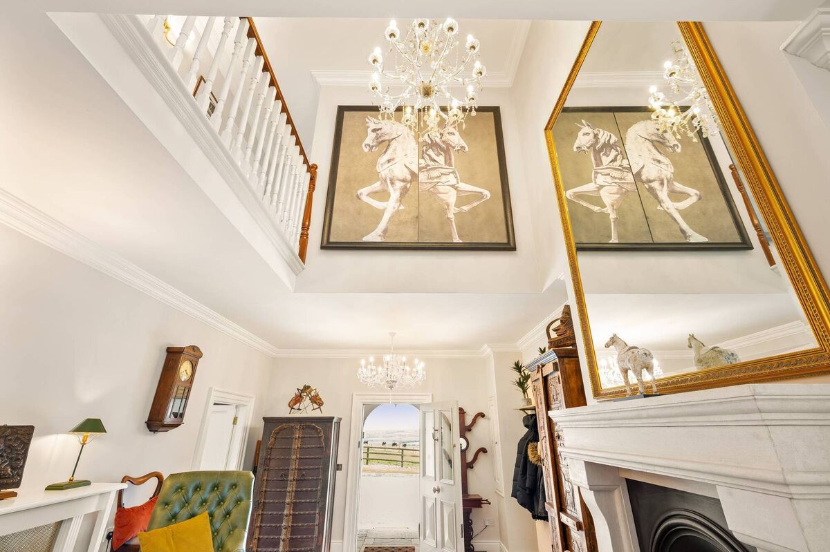 Horses for courses: Interior grandeur mixes with at-home charm