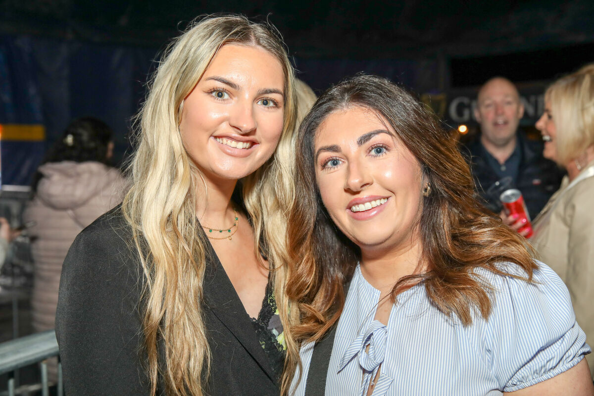 Cousins Liah and Emma Casey from Coachford. Cousins Liah and Emma Casey from Coachford.