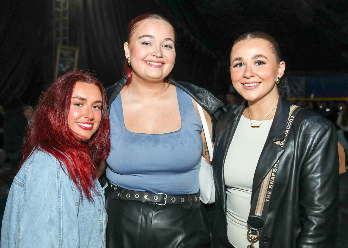 Ellie Fitzgearld, Rachel Murphy and Laoise Whyte. Ellie Fitzgearld, Rachel Murphy and Laoise Whyte.