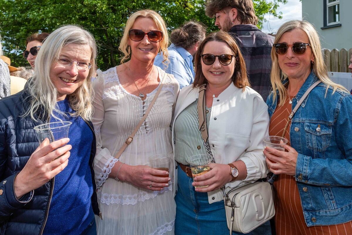 The annual Schull Fastnet Film Festival kicked off with the opening party, which was held in Arran St East, Schull. Enjoying the opening party were Schull locals Fiona O'Sullivan; Geraldine SHannon; Marion O'Brien and Karen Hegarty. Picture: Andy Gibson