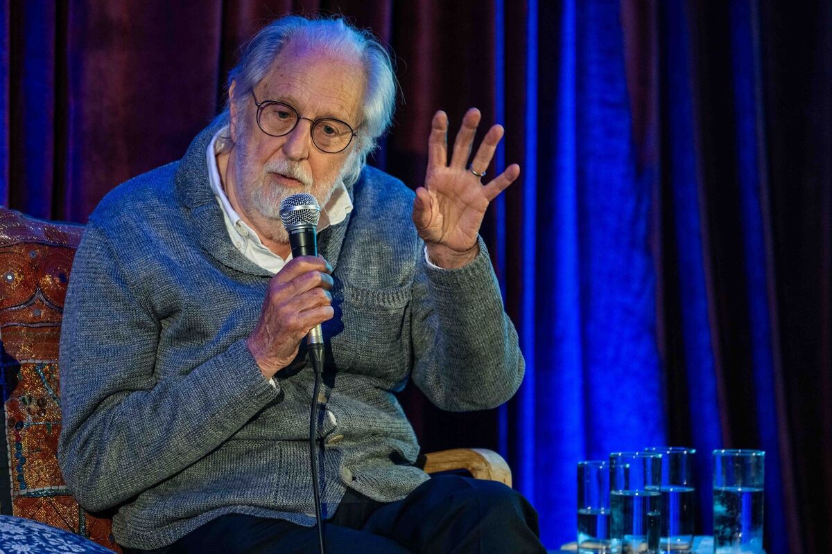 Taking part in the 'Reeling in the Years' panel in Schull was festival patron  David Puttnam. Picture: Andy Gibson