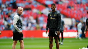<p>Manchester United forward Marcus Rashford has time to rest this summer. Pic: John Walton/PA</p>