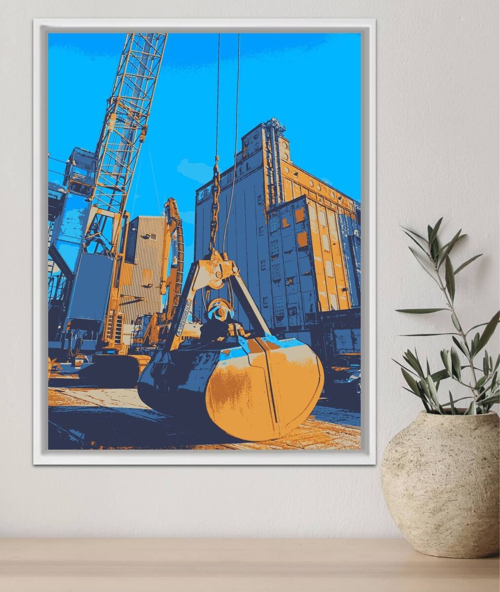 Echoes of the Dockside by Sue Nelson.