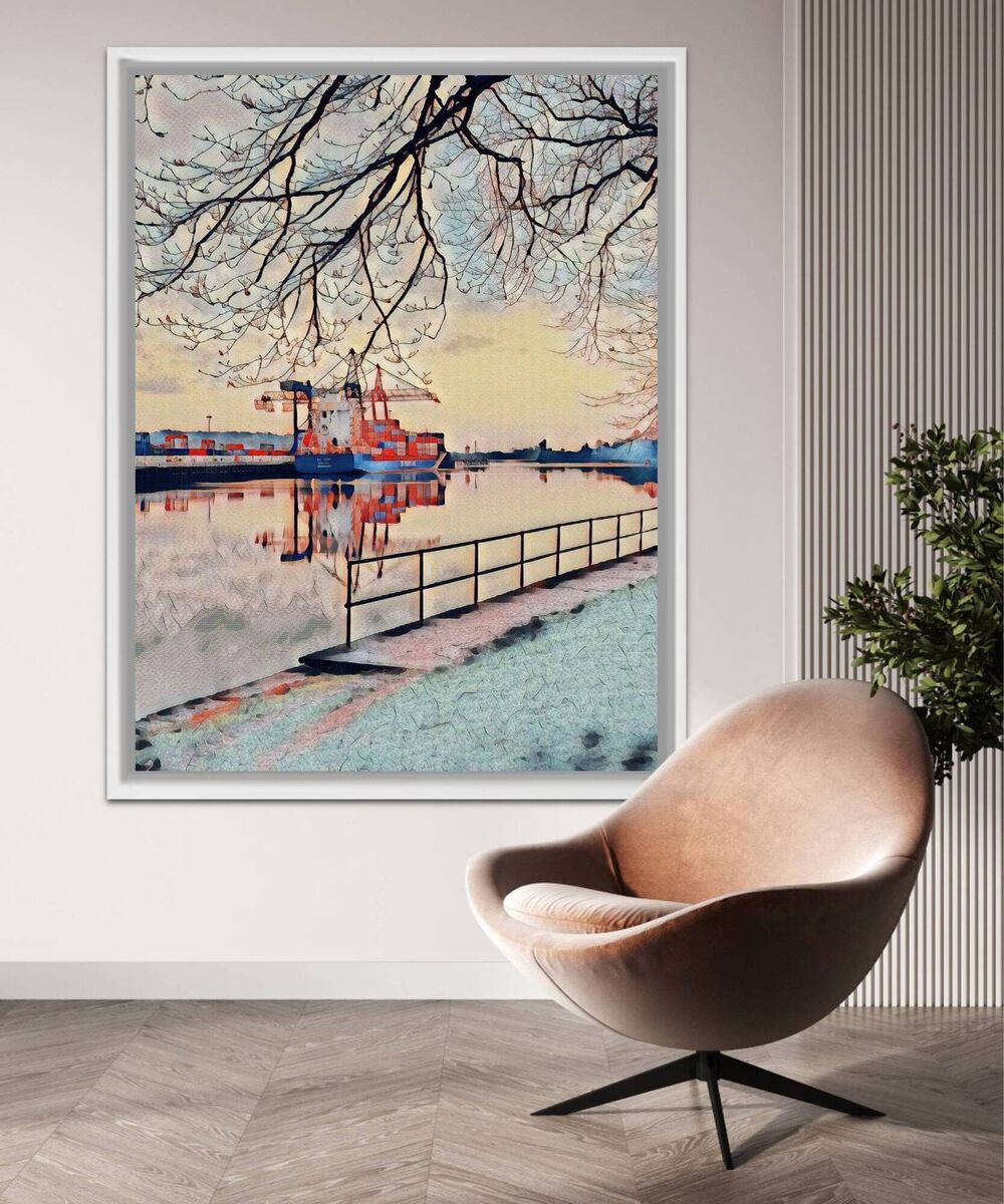 The Marina, Blackrock, by Sue Nelson.