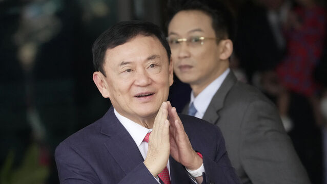 Thailand’s former prime minister Thaksin Shinawatra (Sakchai Lalit/AP)