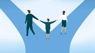 <p>"The best outcome is when we can reach a place in the separation from which we can co-parent respectfully, in the best interests of our children." Pic: iStock</p>