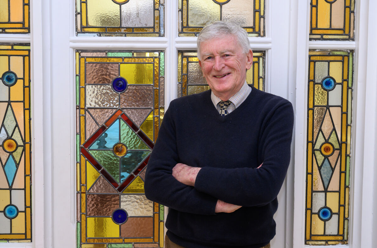Barry Crockett in the Distillery Cottage which was his old family home. Picture: Dan Linehan