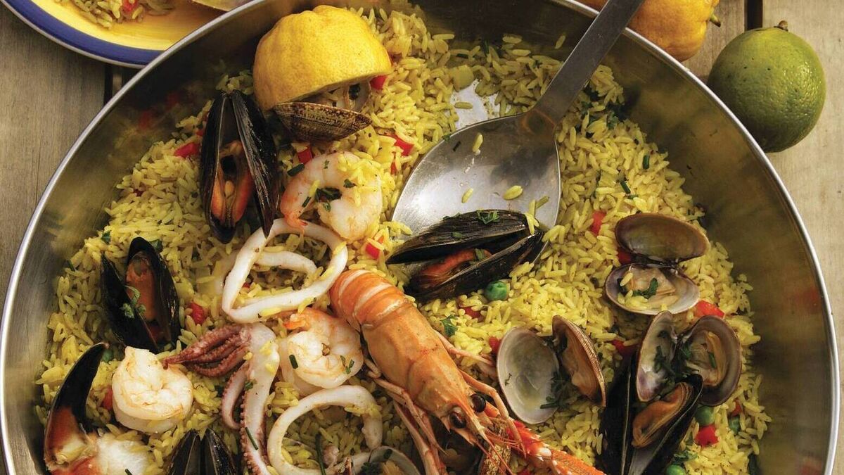 Seafood Paella