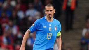 <p>Former Italy and Juventus defender Leonardo Bonucci has called time on his glittering 19-year career. Picture: Mike Egerton/PA Wire.</p>