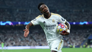 Vinicius Junior will look to lead from the front (Isabel Infantes/PA)