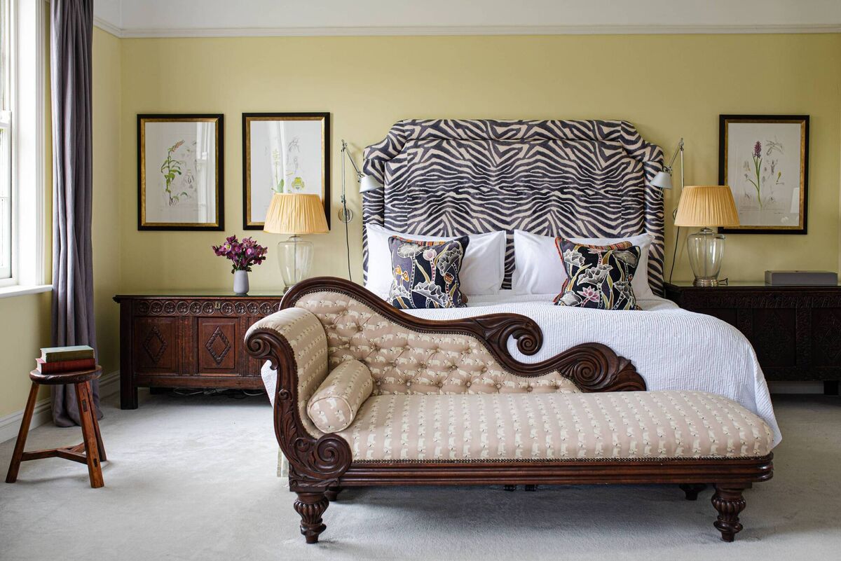 A room at Gregan's Castle Hotel