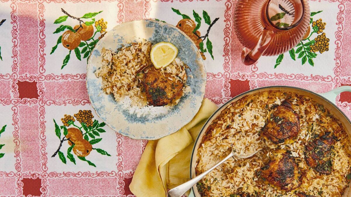 One-pot Chicken Thighs & Rice