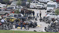 170 bikers charged after shootout